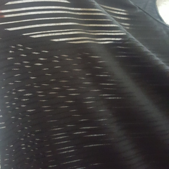 Sheer black workout tank - Picture 2 of 2
